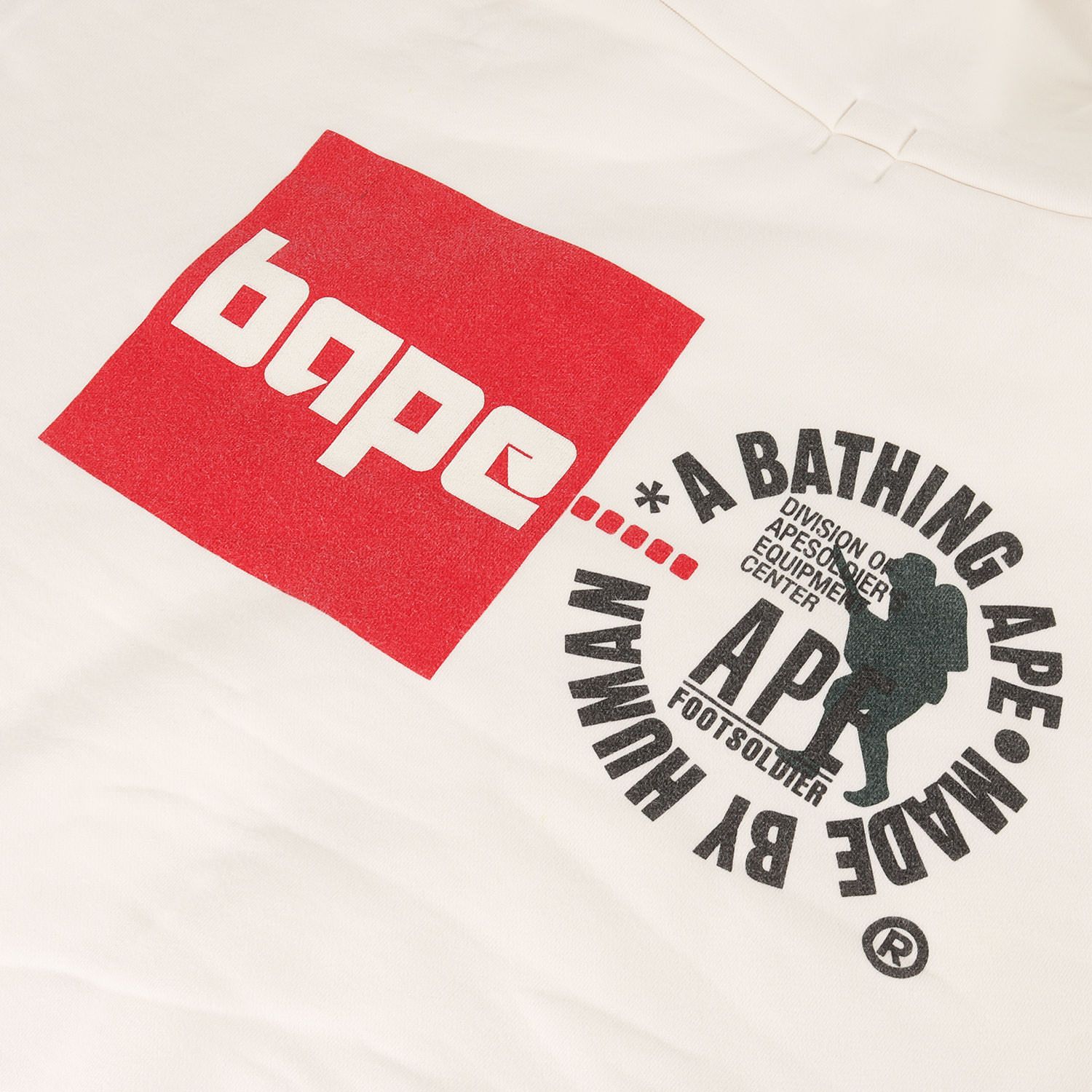 A Bathing Ape エイプ 90年代 後付け パーカ ライトブルー M 【公式通販】