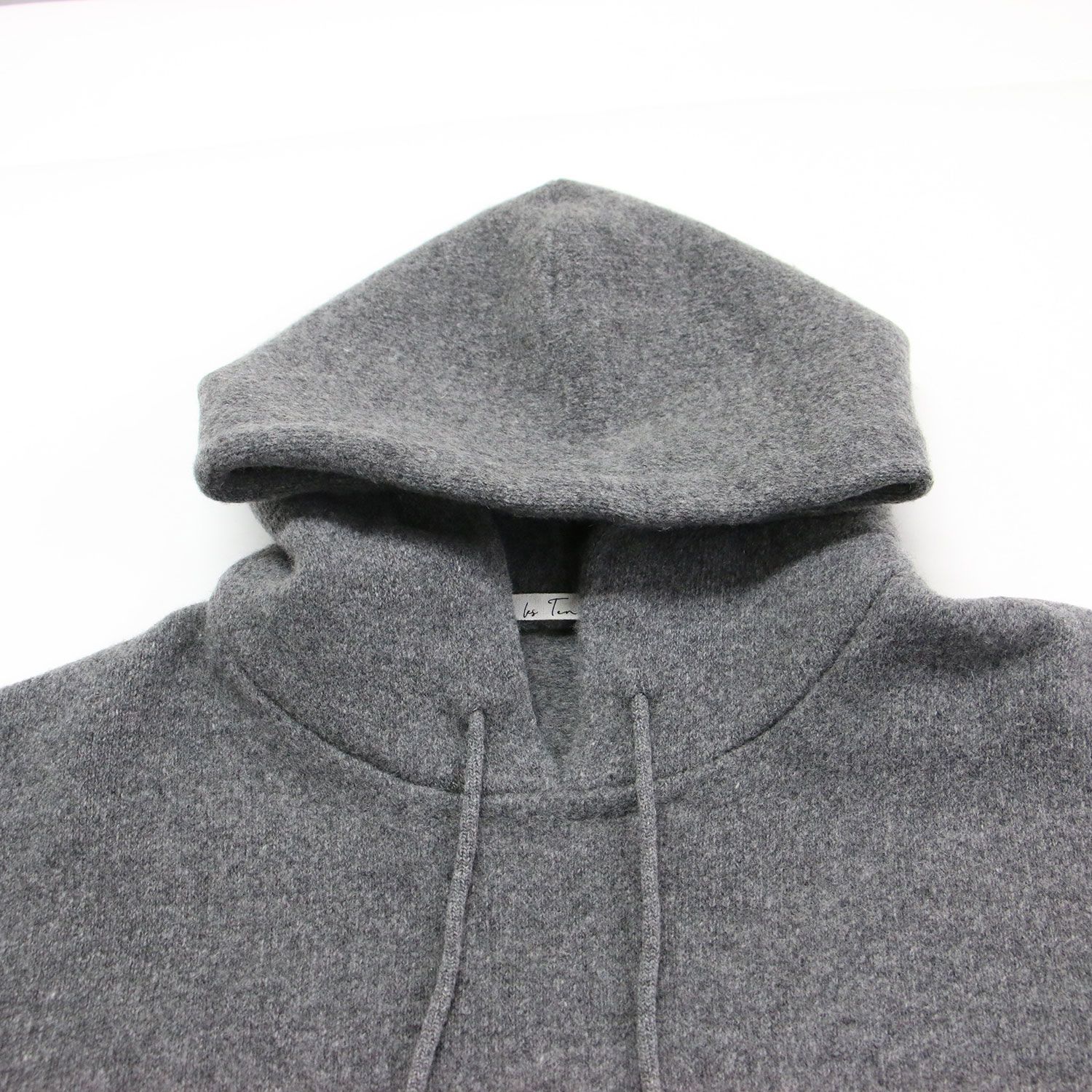 【美品】Plage プラージュ les Tendre パーカー グレー サイズ:FREE | 21秋冬 ウール カシミヤ オーバーサイズ フーディー | BIG HOODIE | チュニック丈 | トップス プルオーバー【レディース】【中古】 美品】Plage プラージュ les Tendre パーカー グレー サイズ:FREE | 21