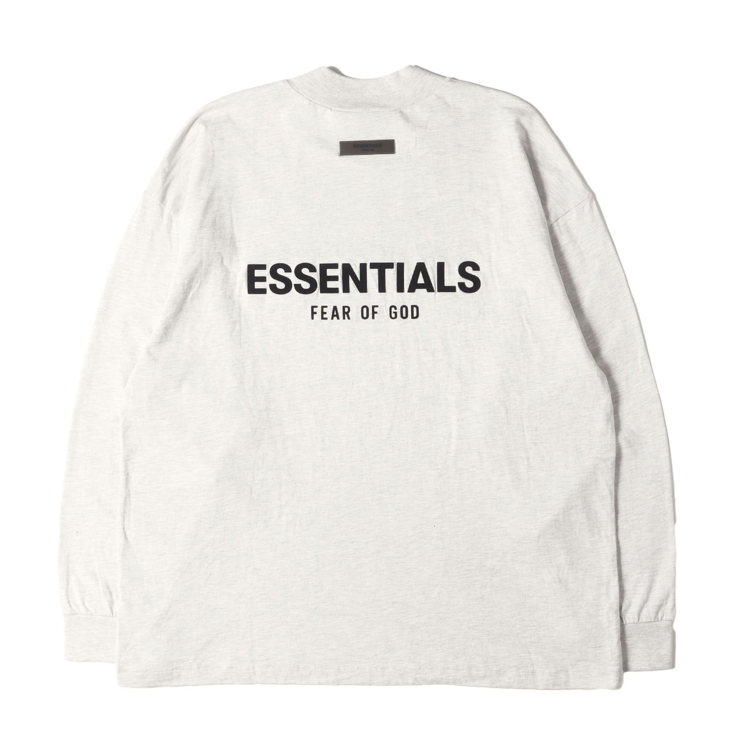 美品】FEAR OF GOD フィアオブゴッド Tシャツ オートミール系 サイズ:L 