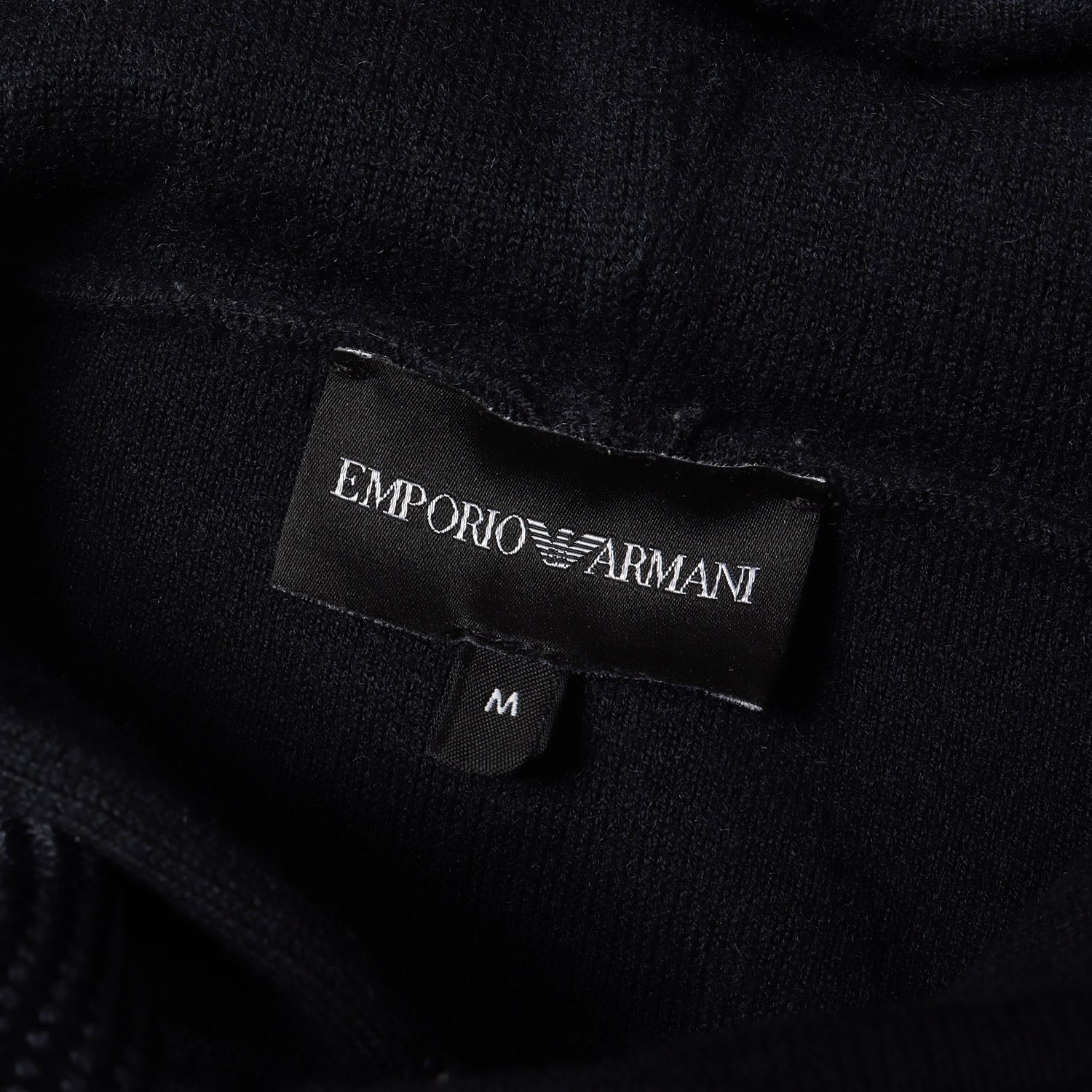 EMPORIO ARMANI エンポリオアルマーニ パーカー ネイビー 紺 サイズ:M