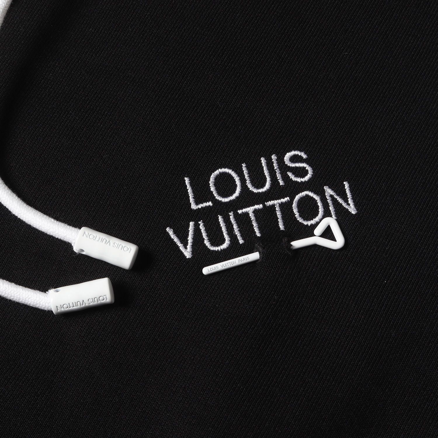 美品】LOUIS VUITTON ルイヴィトン パーカー ブラック 黒 サイズ:S 