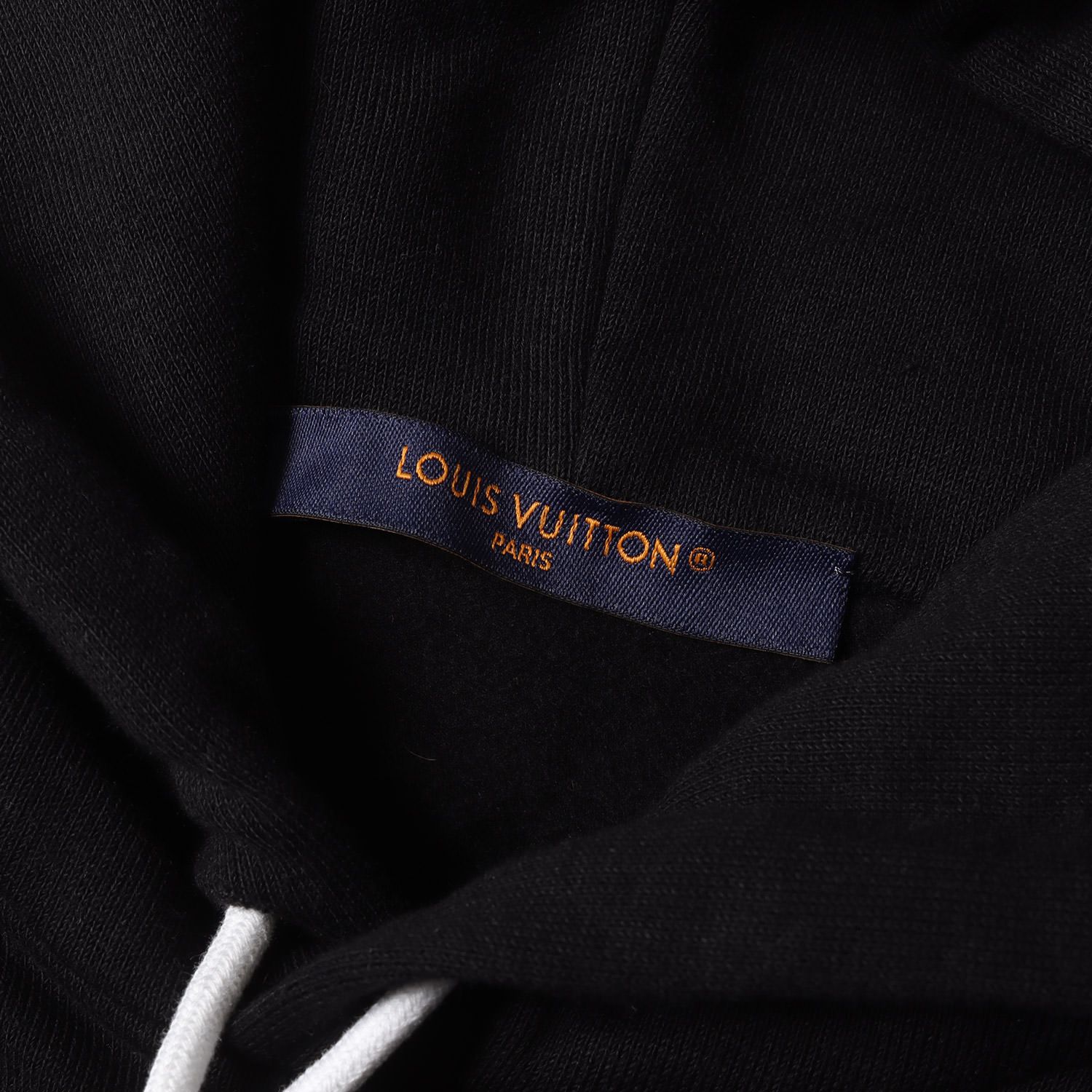 美品】LOUIS VUITTON ルイヴィトン パーカー ブラック 黒 サイズ:S 