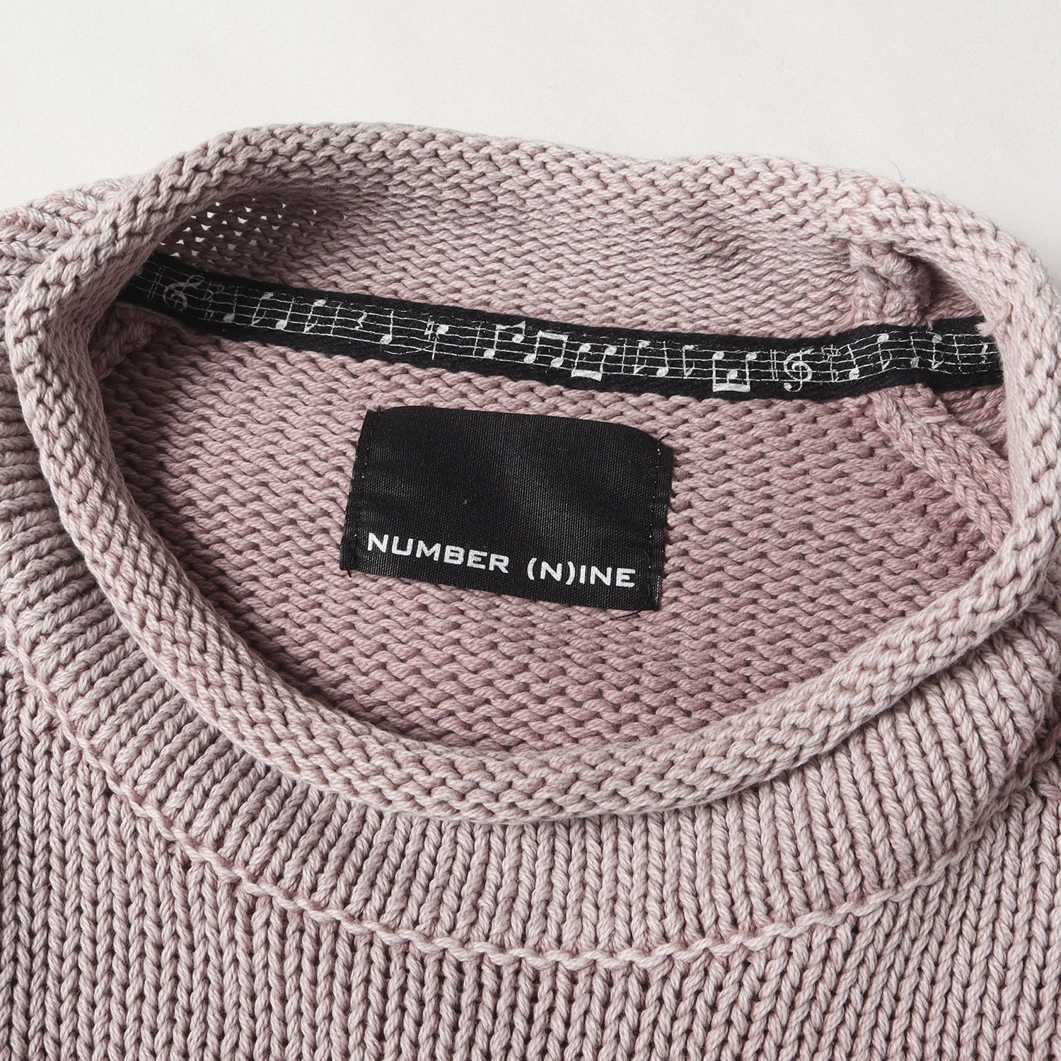美品】NUMBER (N)INE ナンバーナイン ニット アシッドピンク サイズ:4 