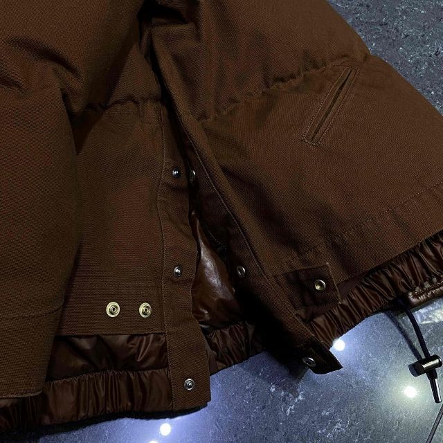 SACAI 25aw x CARHARTT WIP WASHED DUCK PUFFER JACKET SIZE-2 25