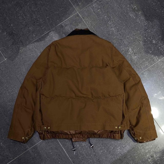 SACAI 25aw x CARHARTT WIP WASHED DUCK PUFFER JACKET SIZE-2 25