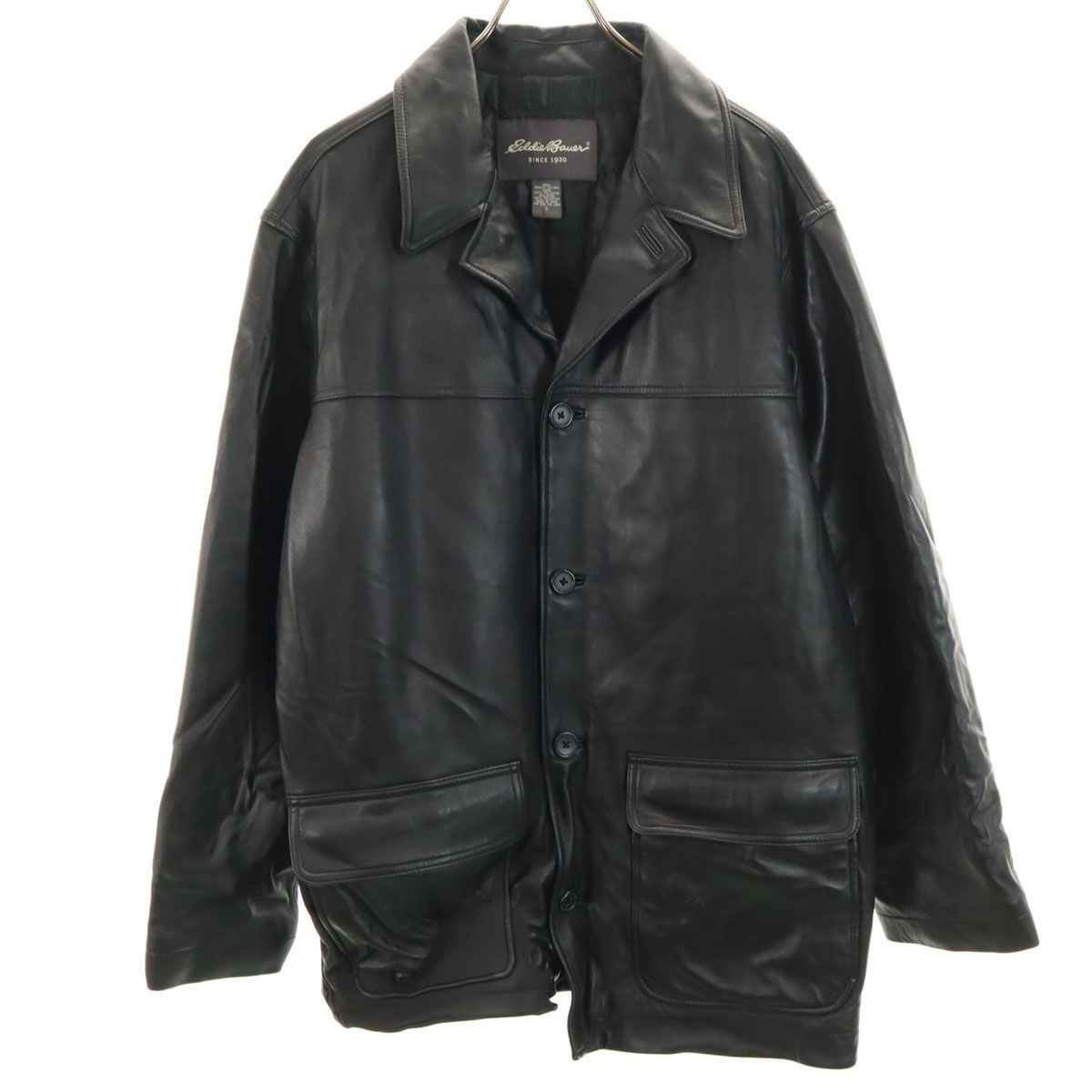 Eddie Bauer エディーバウアー シープスキン レザージャケット L 