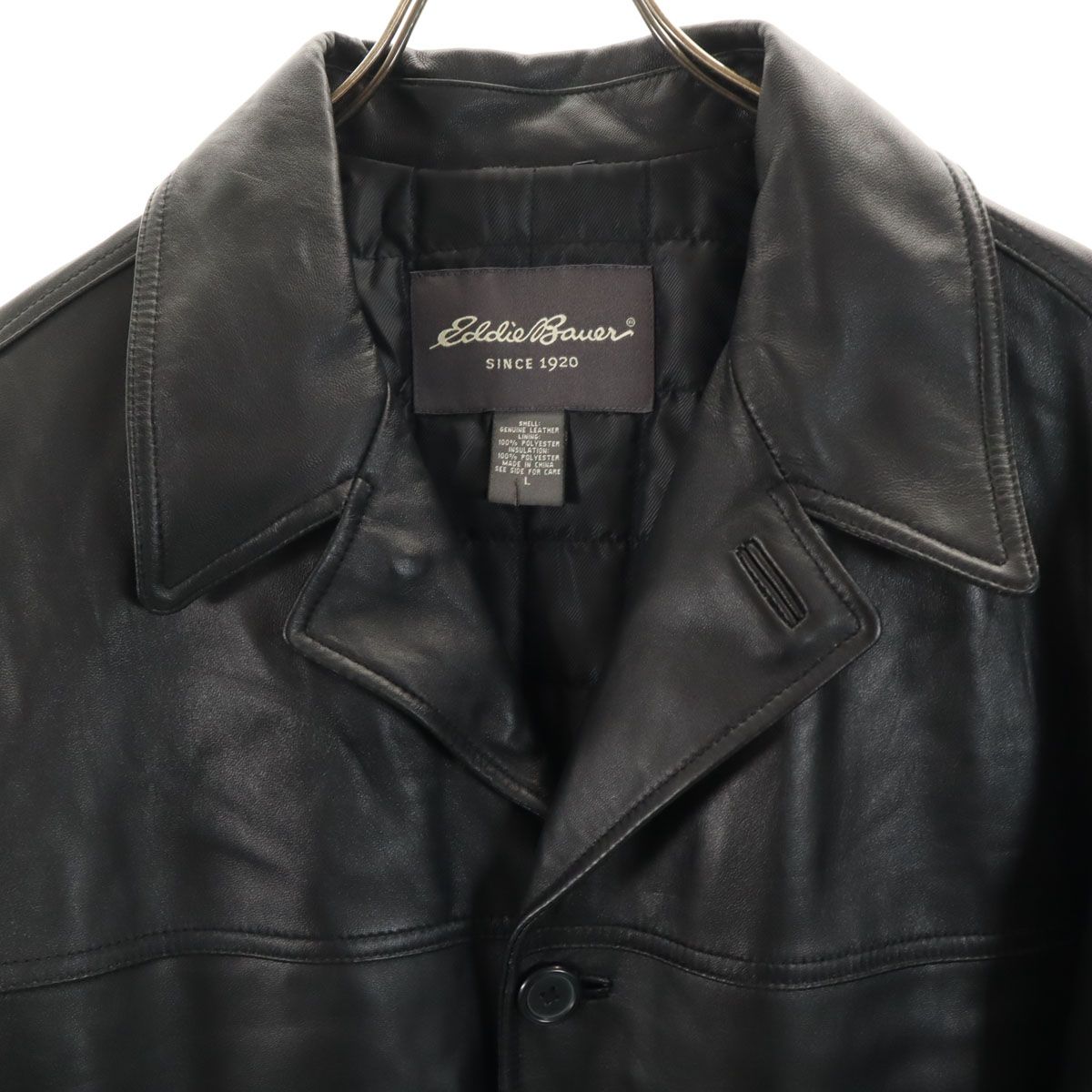 Eddie Bauer エディーバウアー シープスキン レザージャケット L 