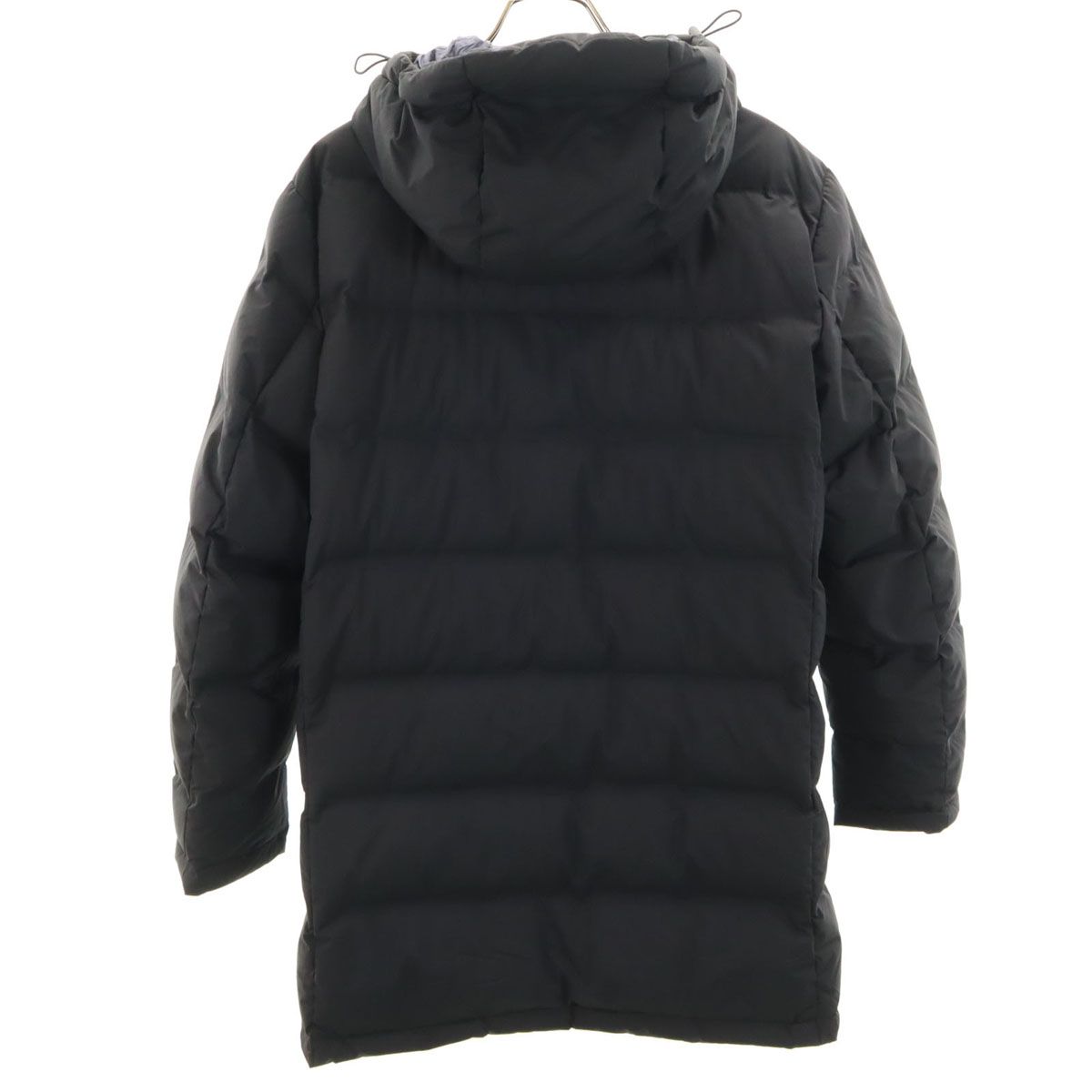 UNIQLO ユニクロ シームレス ダウンコート M ブラック メンズ 古着 