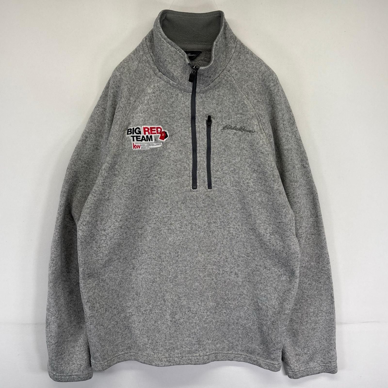 古着 エディー・バウアー Eddie Bauer ハーフジップフリースジャケット 