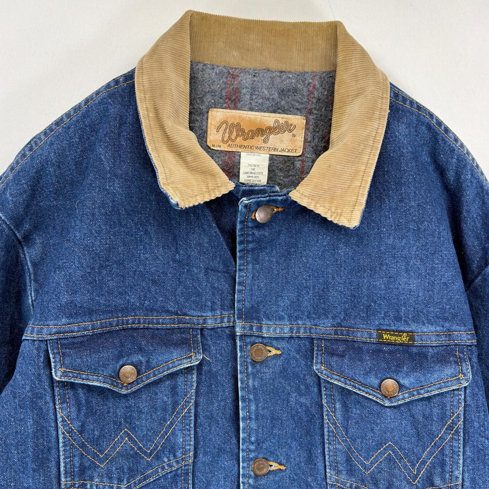 古着 80's/80年代 ヴィンテージ ラングラー Wrangler USA製 デニム