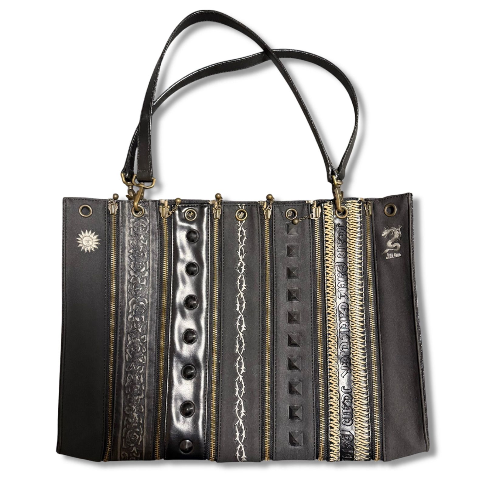 Jean Paul GAULTIER ジャンポールゴルチエ マルチジップバッグ 多