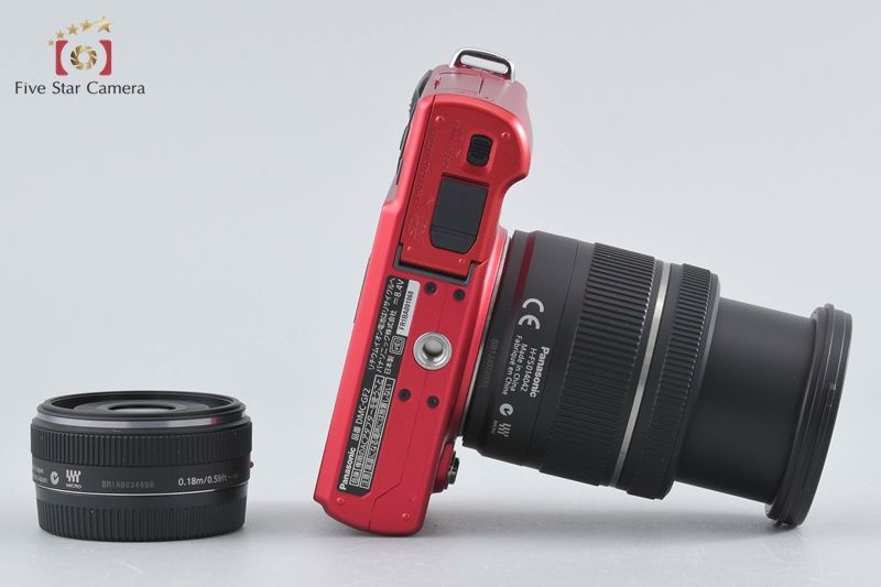 Panasonic パナソニック LUMIX DMC-GF2 レッド ミラーレス一眼カメラ 