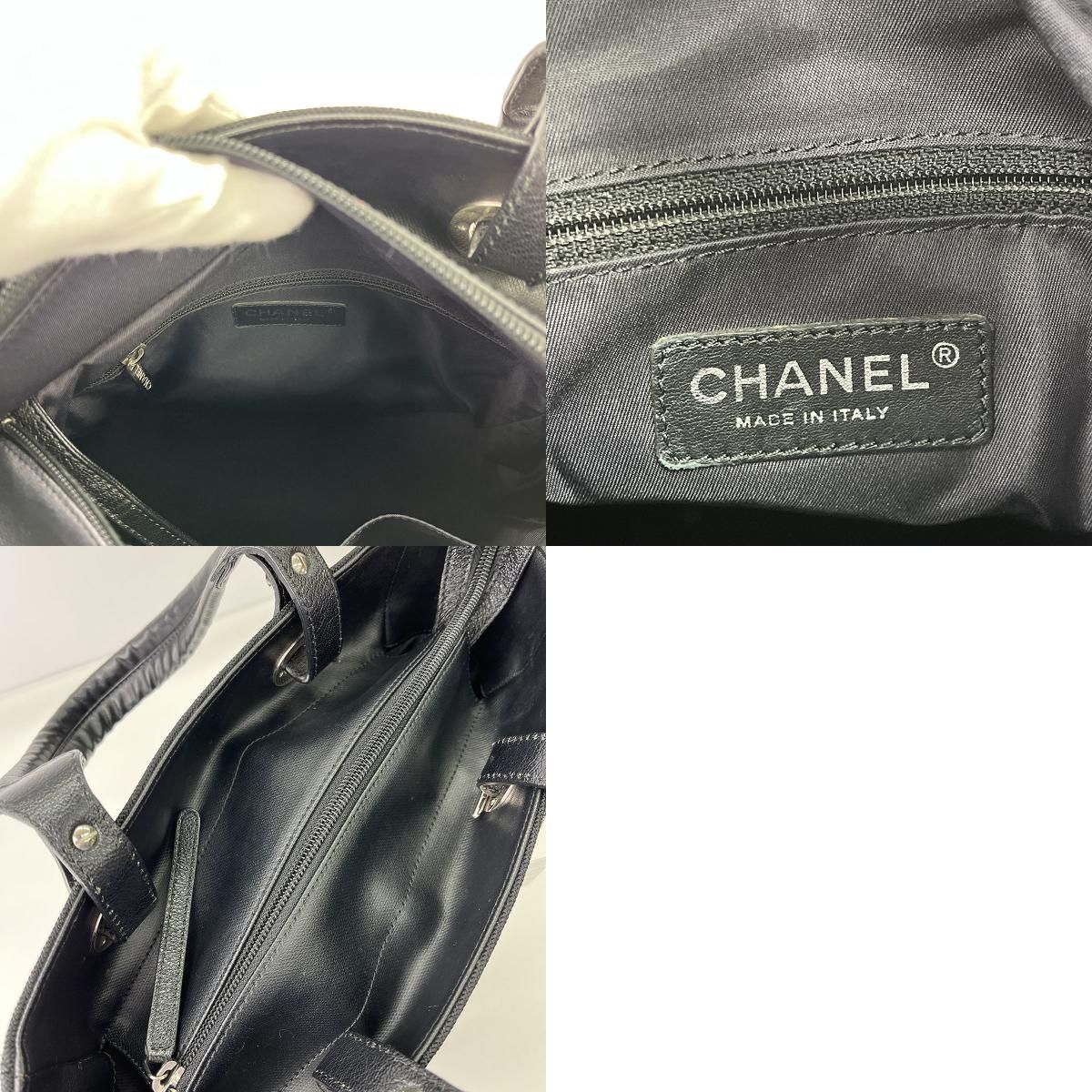 CHANEL シャネル パリビアリッツ スモール トートバッグ A34208 