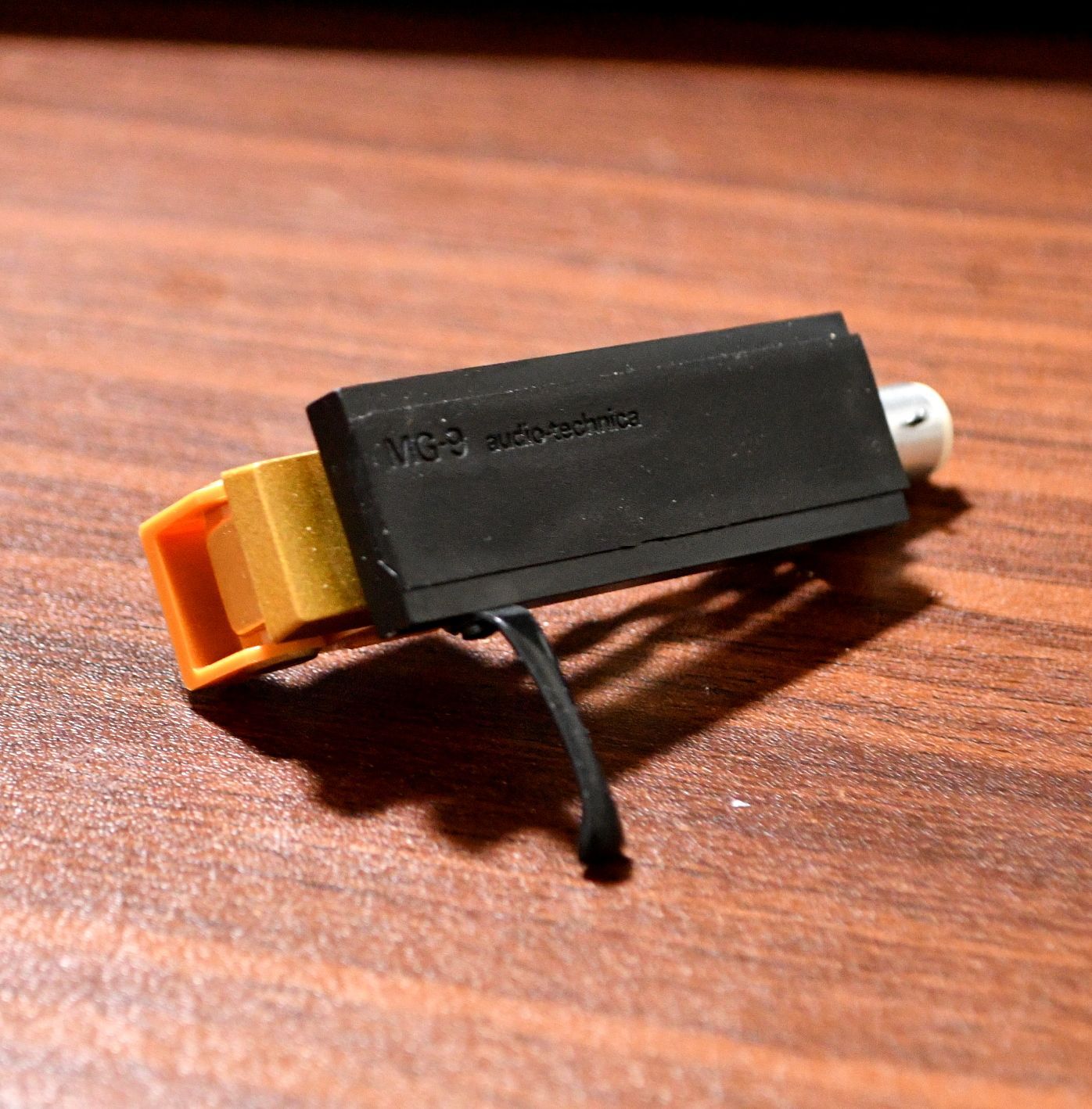 Audio Technica AT-120E IM カートリッジ　純正のAT-MS11ヘッドシェル付き　動作良好