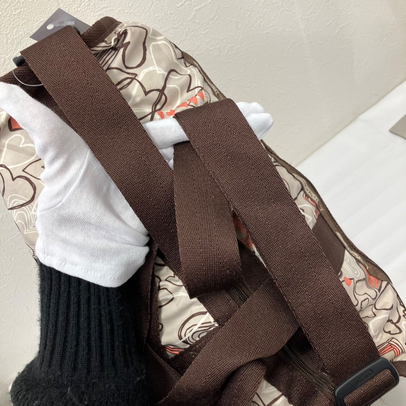 9572 LeSportsac レスポートサック ミディアムウィークエンダー 
