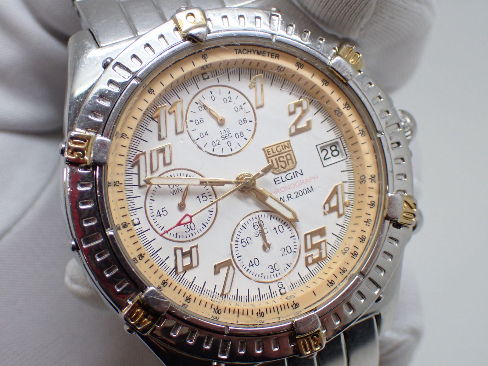 【54682】エルジン ELGIN FK-1094-3 腕時計 不動 ジャンク品 - メルカリ