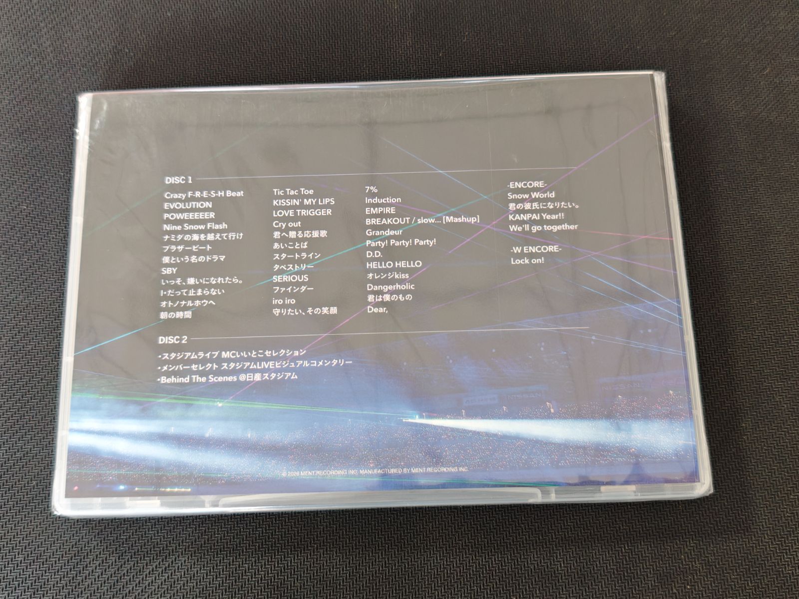 Snow World Snow Man 1st Stadium Live 日産スタジアム DVD 2枚組