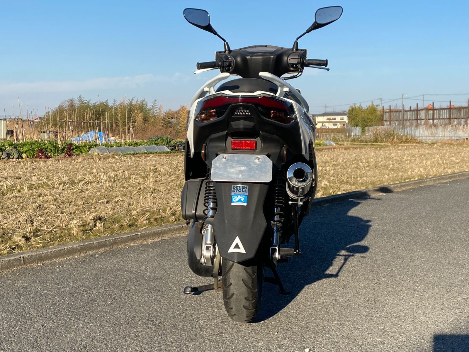 公式 ガレージ バル製 4.5型シグナスX レース用マフラー タイプ3