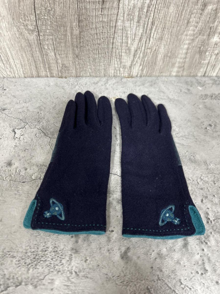 Vivienne Westwood ヴィヴィアンウエストウッド 刺 ロゴ 手袋 sizeF