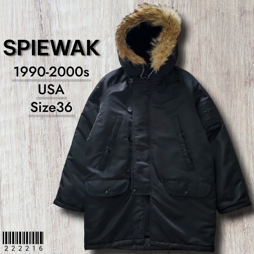 SPIEWAKスピワック□美品 1990s後期ｰ2000s前期 USA製 N-3B フライト