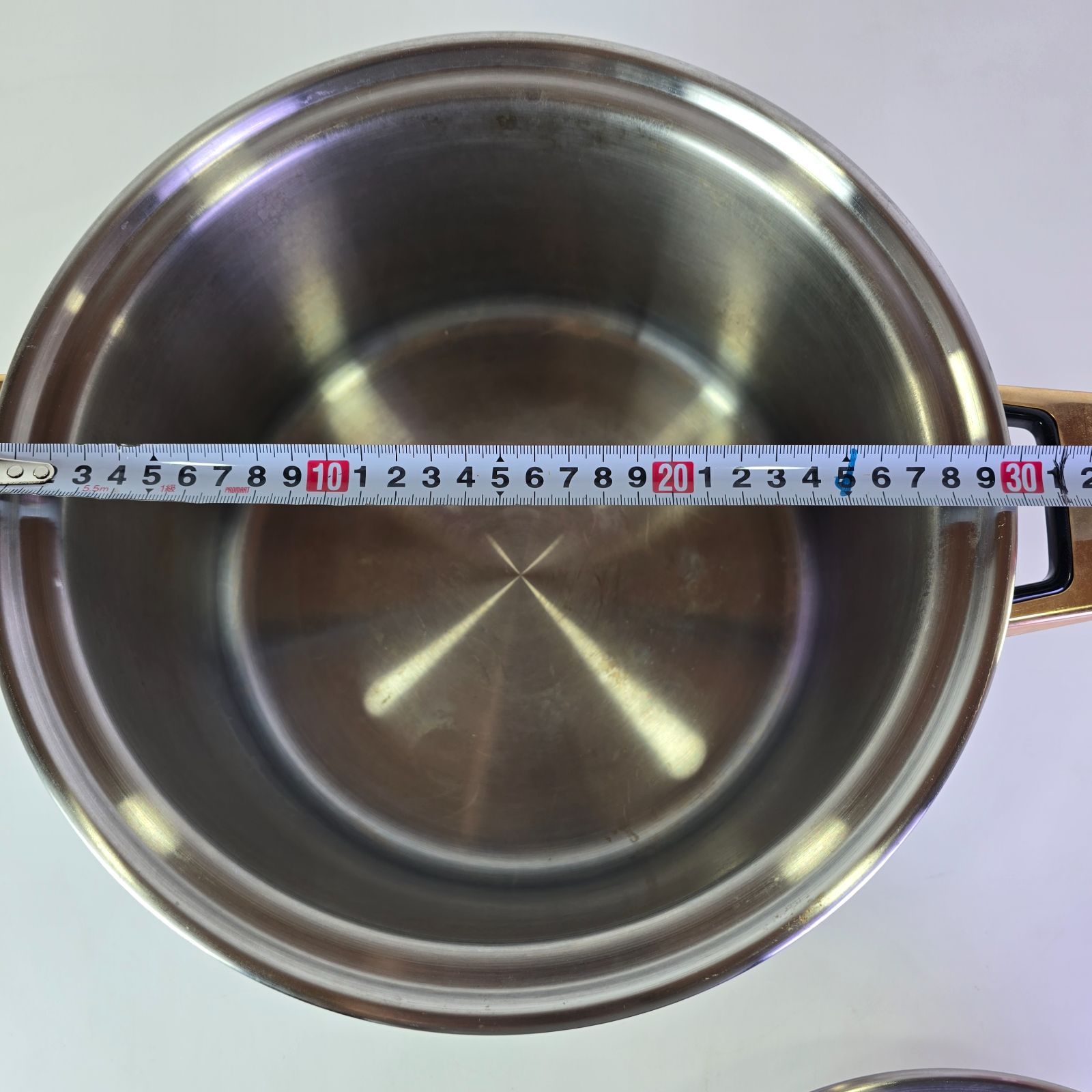 【未使用】レインボークッカー 両手鍋 ステンレス 多重 無水 鍋 5L 26cm レインボークッカー 両手鍋 ステンレス 多重 無水 鍋 タッパーウェア