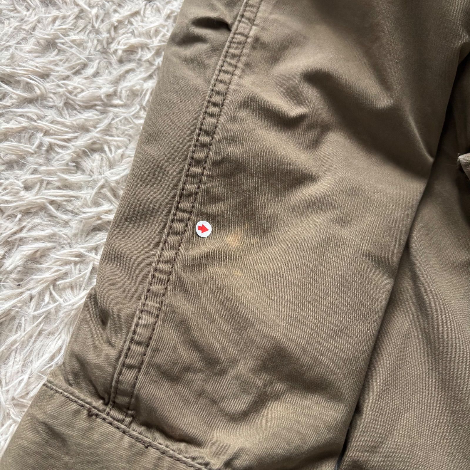 HARE ハレ モッズコート ミリタリー 3WAY リアルファー カーキ系