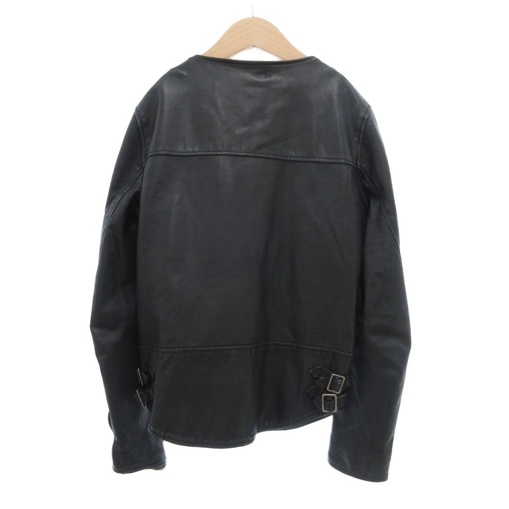 シシ sisii レザー ライダースジャケット 牛革 ヴィンテージ加工 XXS