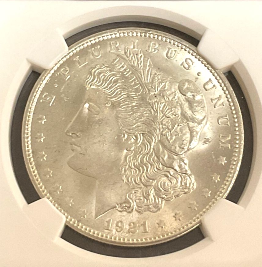 1921年 モルガン シルバー ドル NGC MS64 - メルカリ