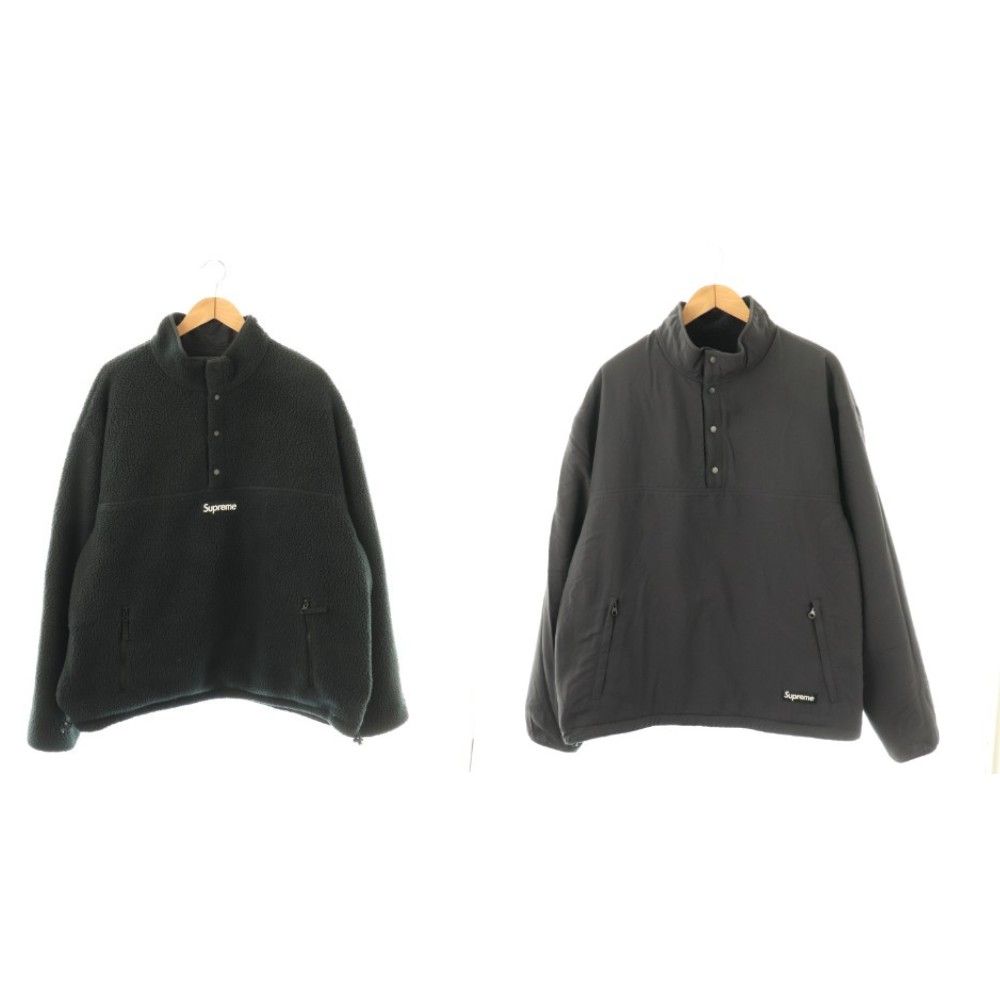 シュプリーム SUPREME Polartec Shearling Reversible Pullover