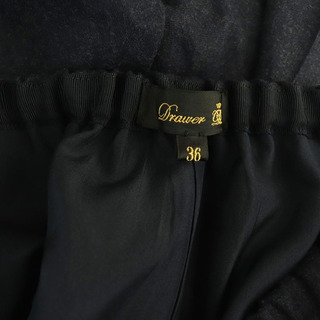 ドゥロワー Drawer 25AW WINTER1 フラノイージーパンツ ストレート 36