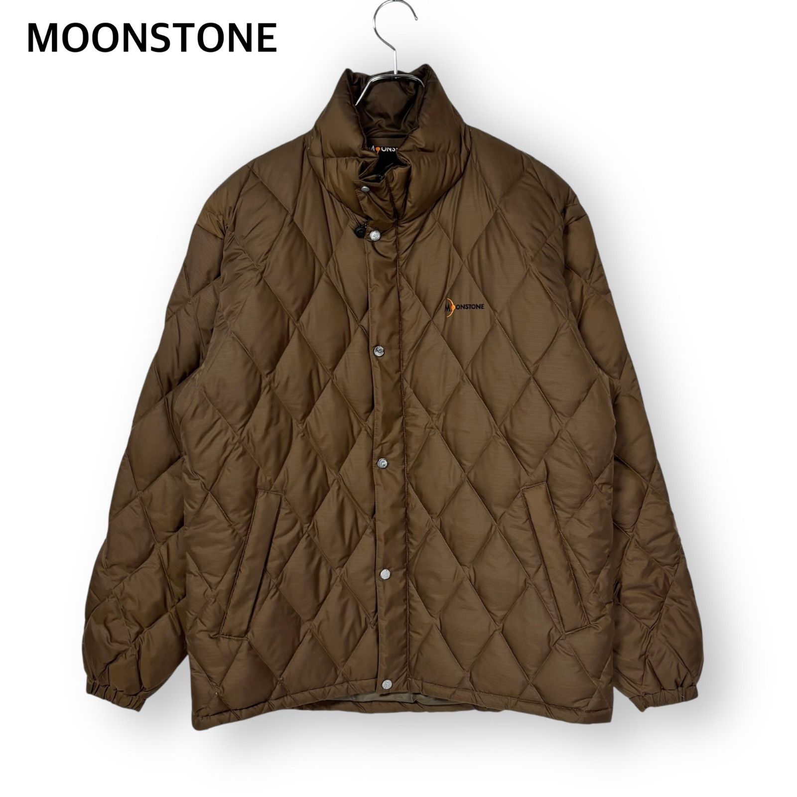 MOONSTONE ムーンストーン Y2K ダイヤモンドキルト ダウンジャケット 