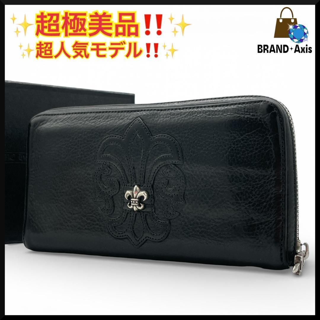 原本付き】クロムハーツ Chrome Hearts REC F ZIP BSフレア ラウンド