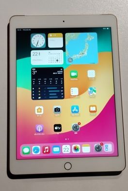 美品】 iPad 第6世代 バッテリー75％ローズゴールド ☆PAD-620 - メルカリ