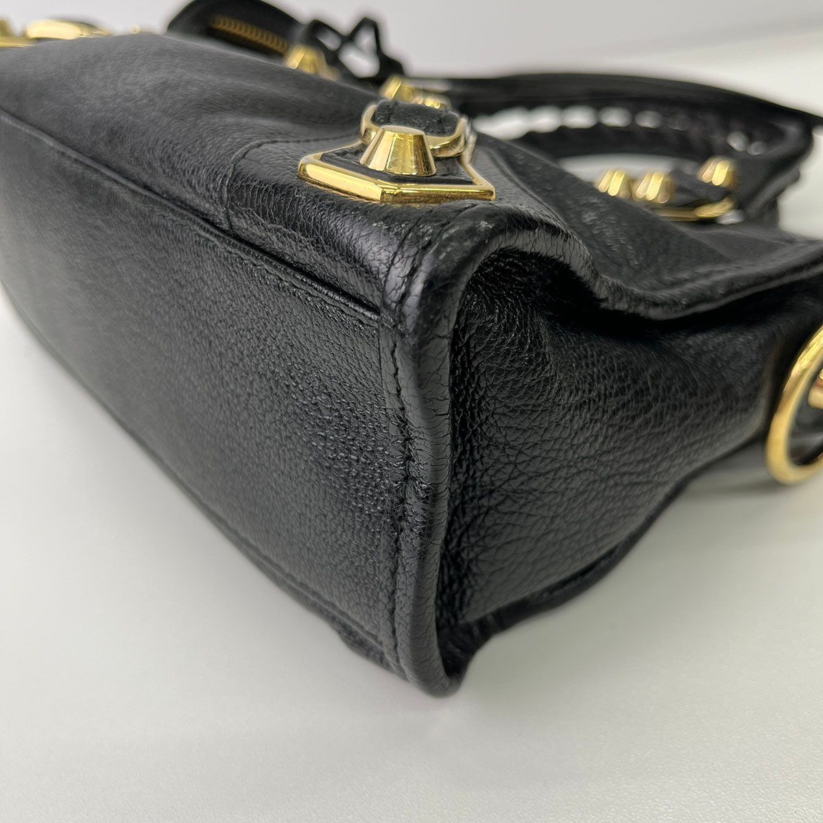 BALENCIAGA バレンシアガ クラシック メタルエッジ シティ ショルダー 