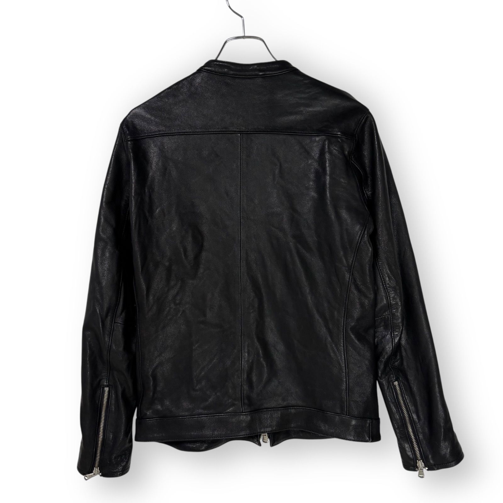 フリークスストア　レザージャケット　シングル　ライダースジャケット　M 山羊革 FREAK'S STORE フリークスストア シングルライダースジャケット 上質