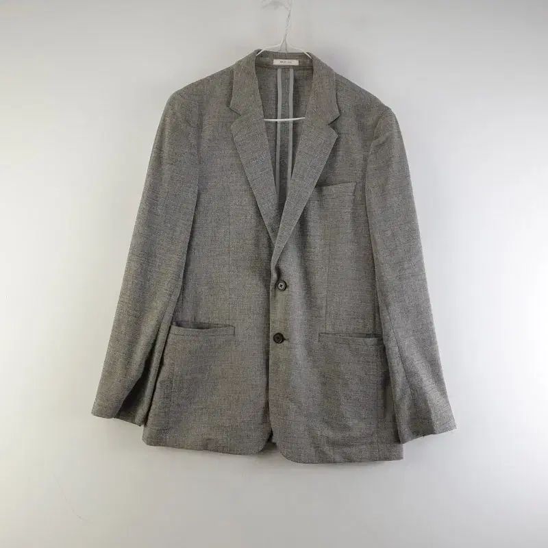 ANDZ メンズ95 グレー ダブルボタン スーツ ジャケット L3805