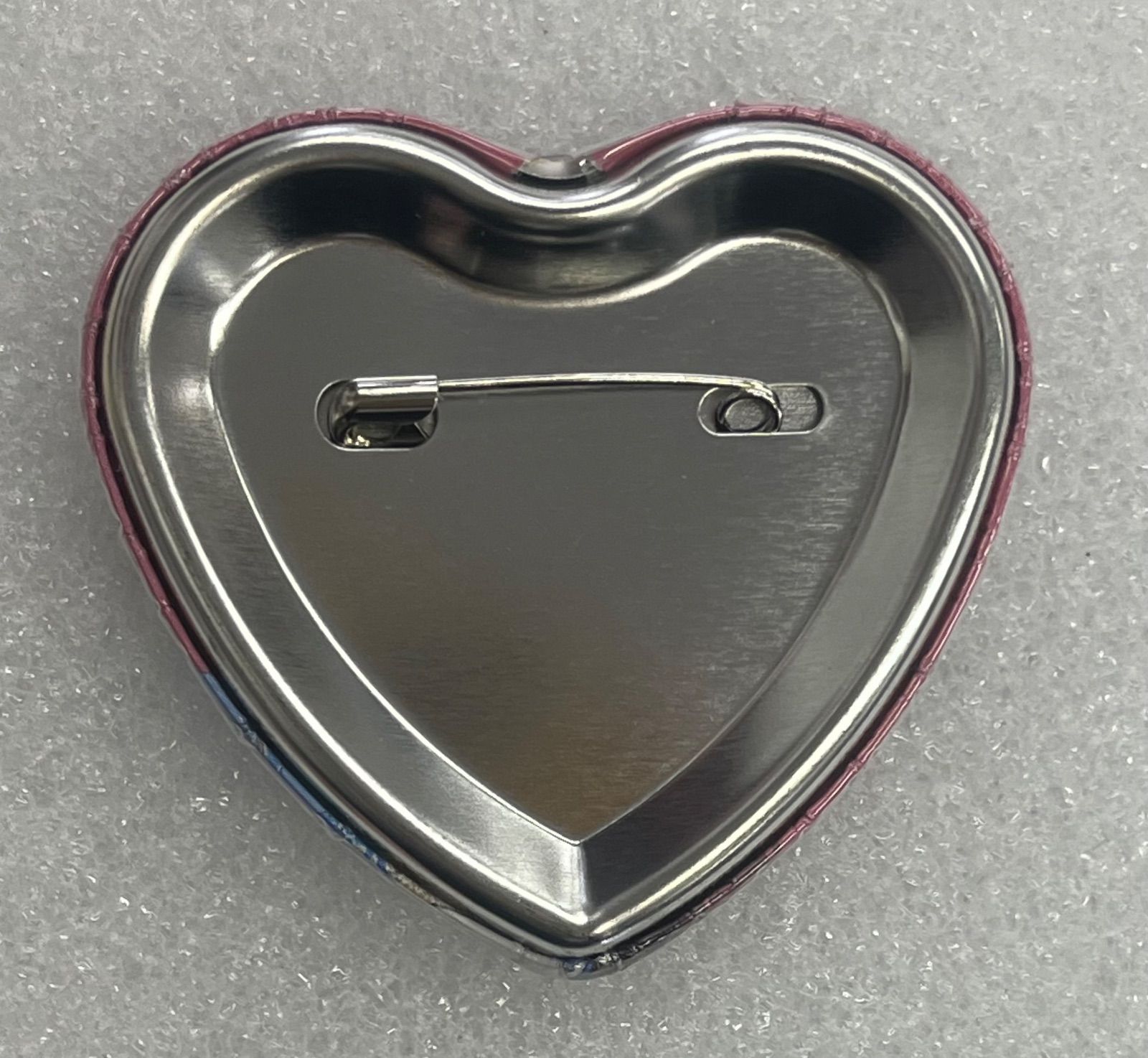 桜内梨子 ハート型缶バッジ 遊園地 コラボ ラブライブ サンシャイン