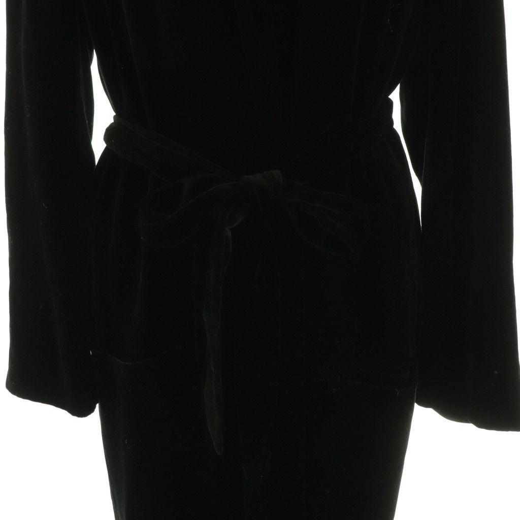 マディソンブルー MADISONBLUE VELVET GOWN COAT ガウンコート ロング