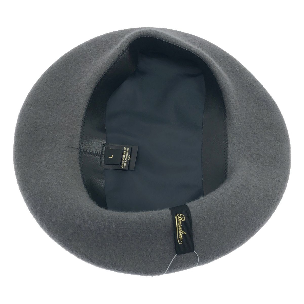 Borsalino ボルサリーノ ウールベレー帽 グレー L - メルカリ
