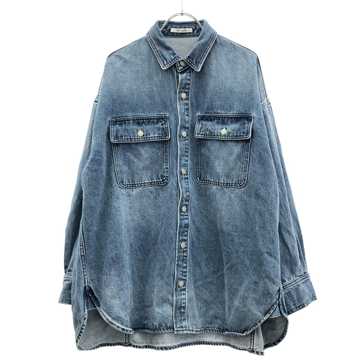 Whim Gazette ウィム ガゼット 25AW ドロップデニムシャツ 