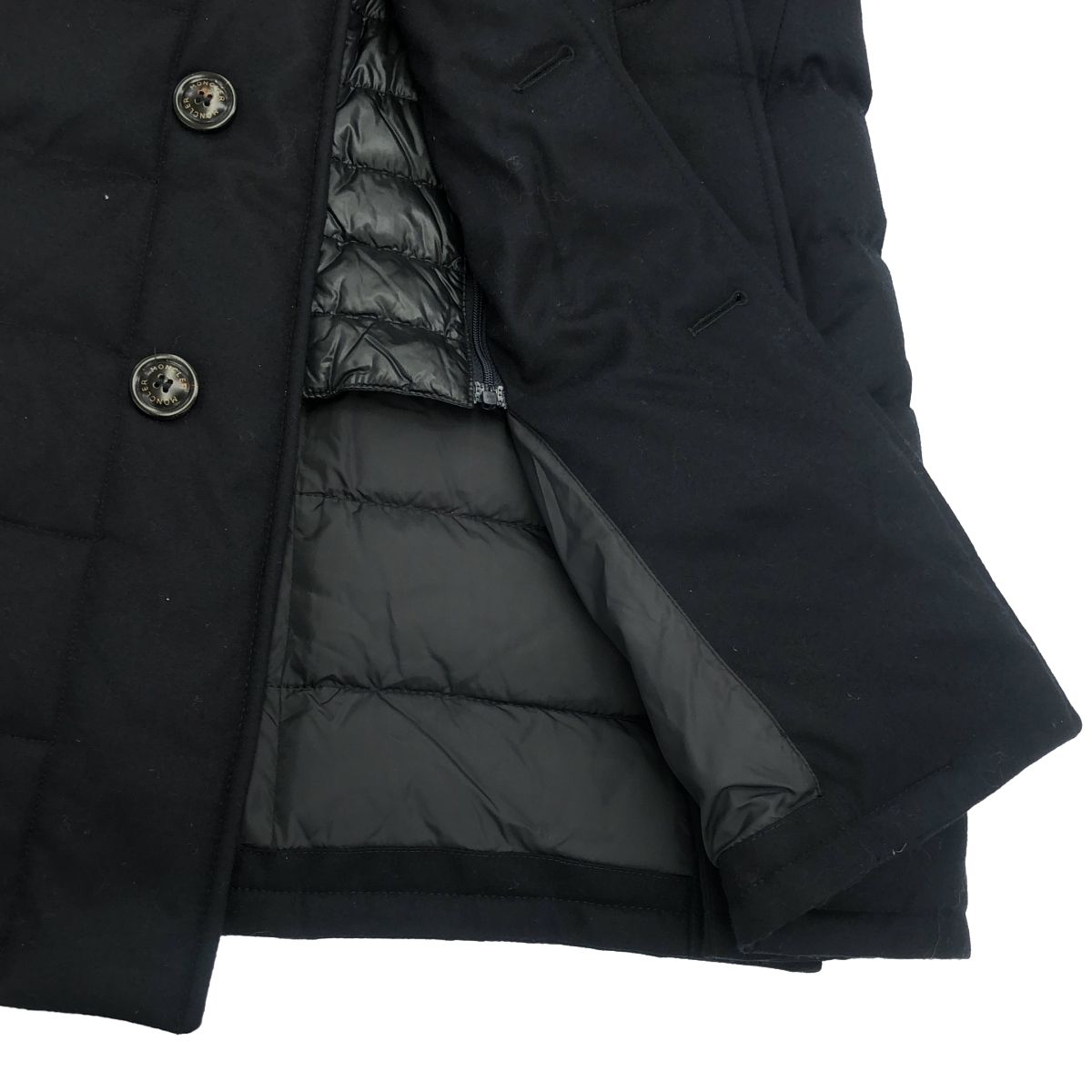 MONCLER モンクレール VALLIER ダウンコート C20913190200 ネイビー 0 