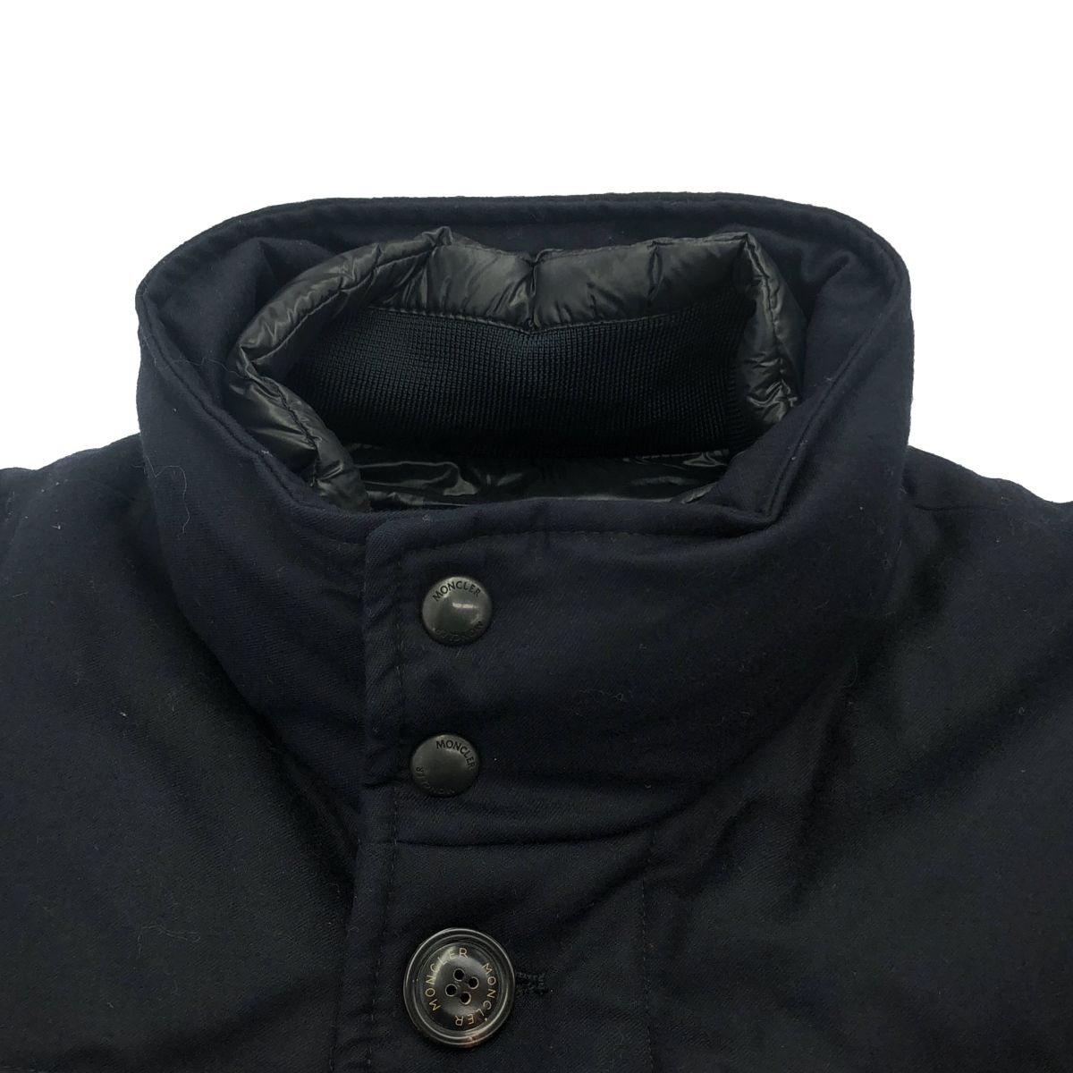 MONCLER モンクレール VALLIER ダウンコート C20913190200 ネイビー 0 
