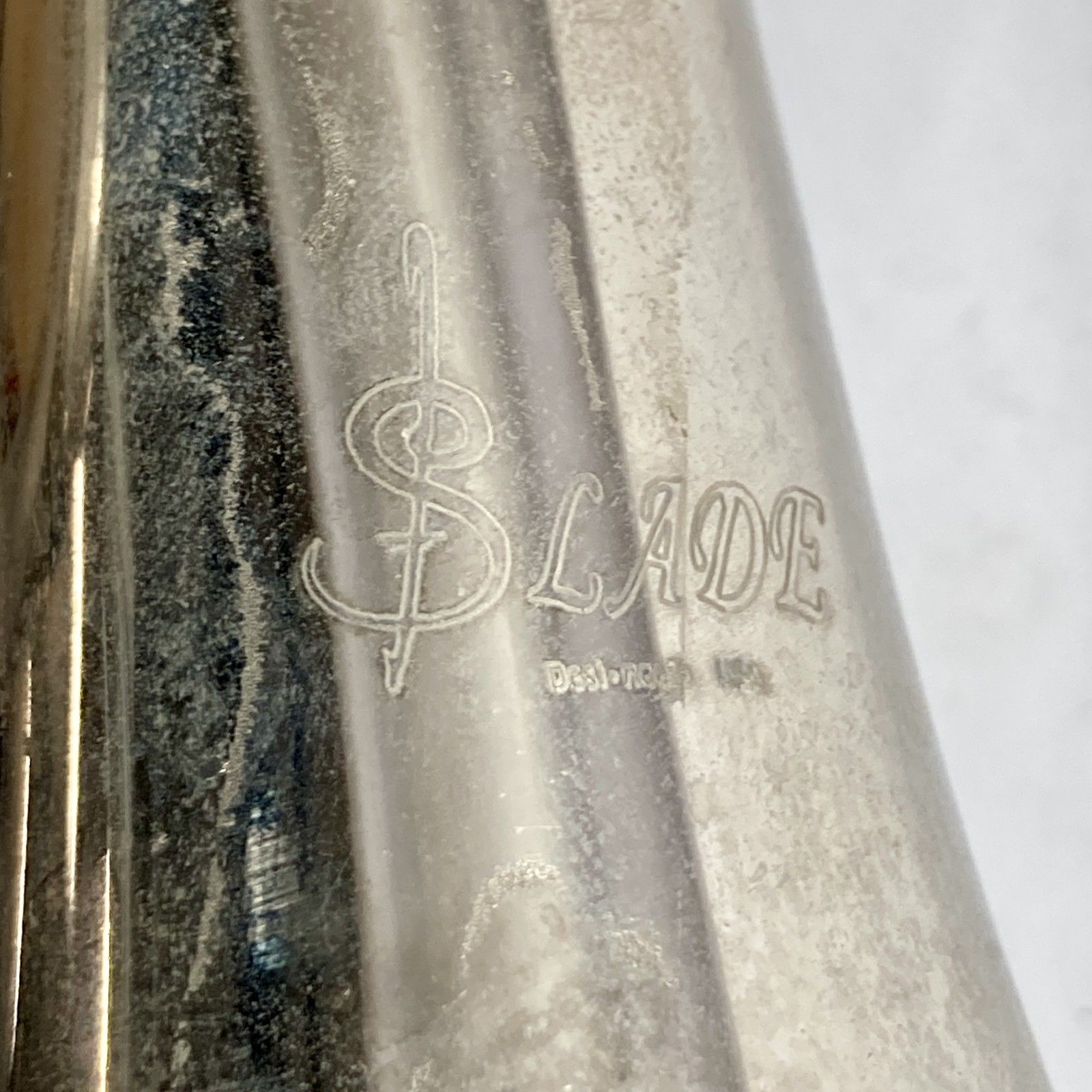☆ SLADE スレイド トランペット USA シルバー 吹奏楽器 欠品あり