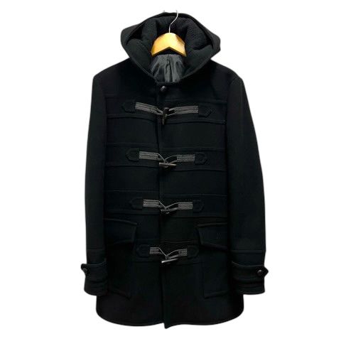 5351プールオム 5351 POUR LES HOMMES ダッフルコート ブルゾン アウター フード ウール混 中わた 長袖 3 黒 ブラック