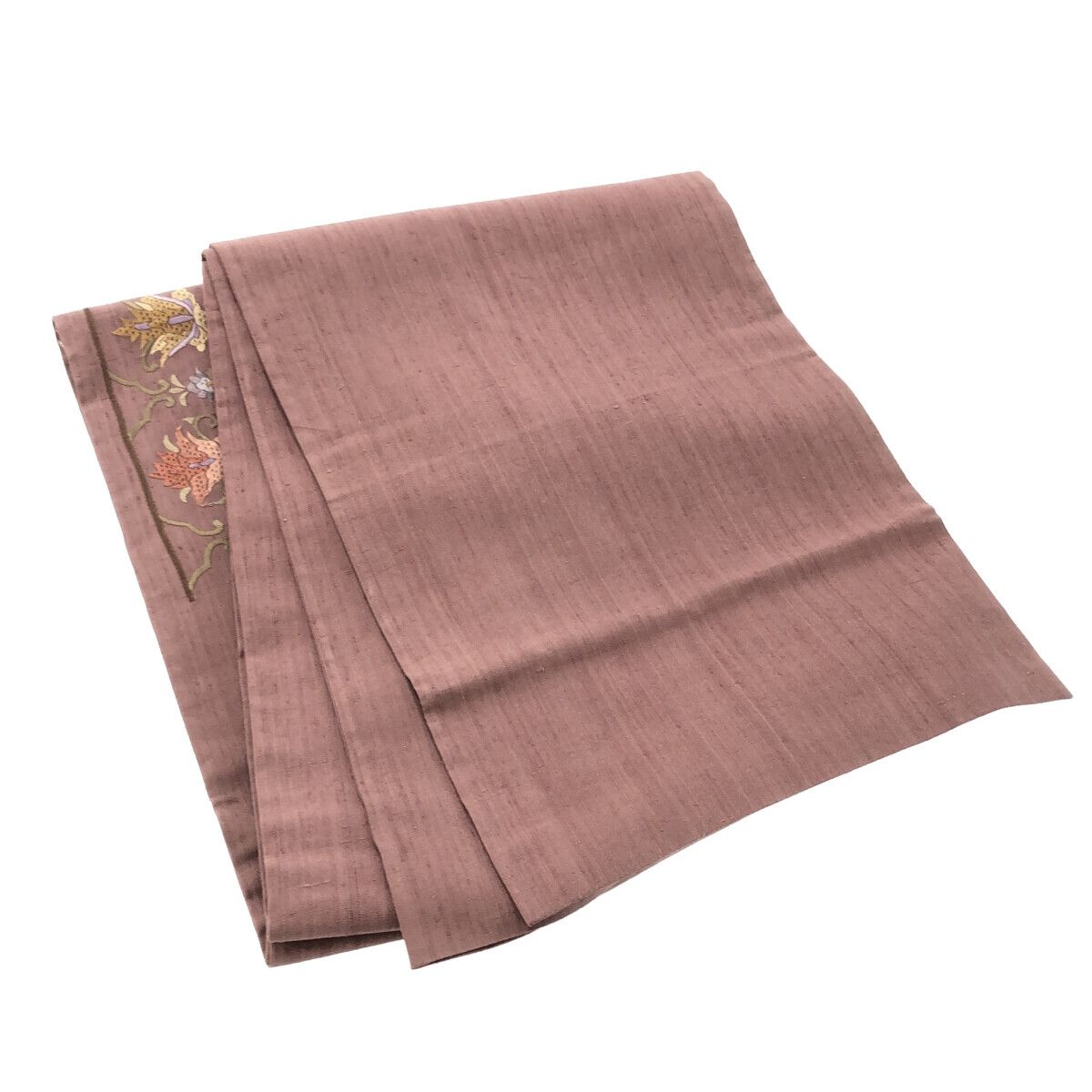 袋帯/紬/紫/未使用品/刺繍/12228 - メルカリ