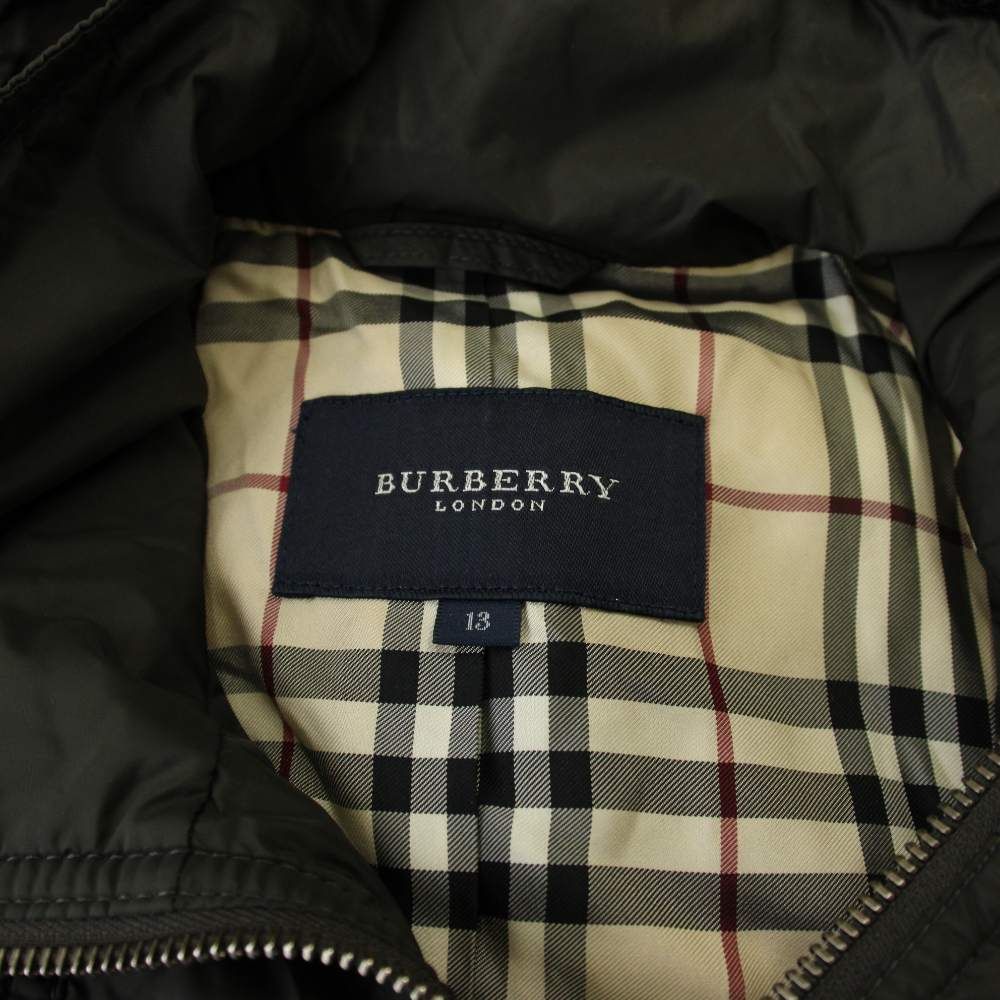 BURBERRY LONDON スタンドカラー マルチポケットジャケット バーバリー ロンドン BURBERRY LONDON ジャケット 上着 13 黒 長袖