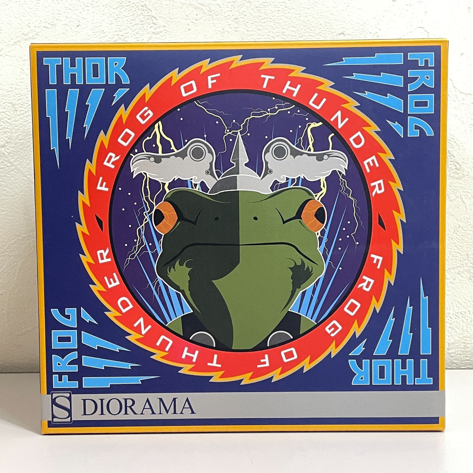 三沢店29-1-0210] ソー•ザ•フロッグ マーベル ジオラマスタチュー