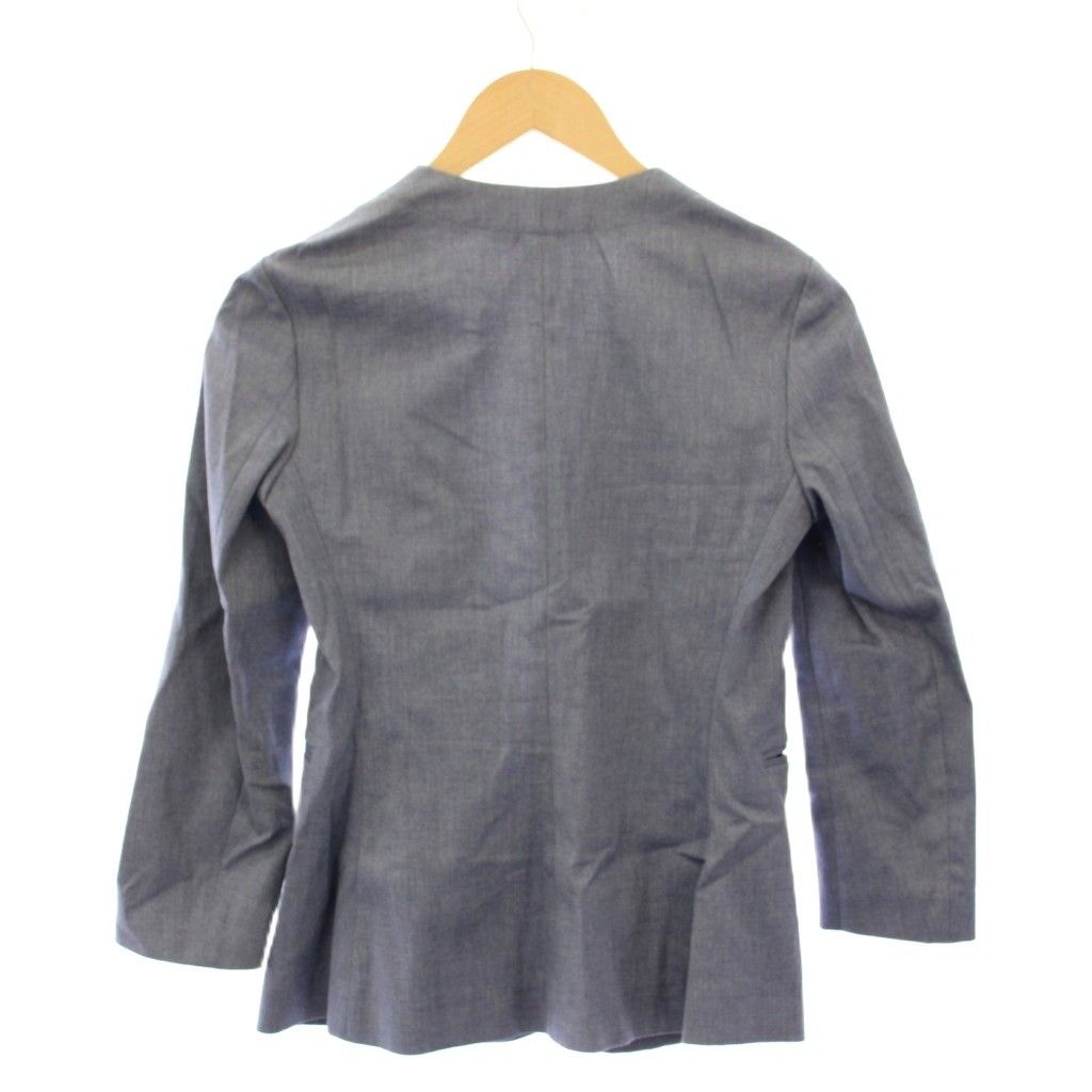 セオリー Theory セットアップ ノーカラージャケット アウター 前開き