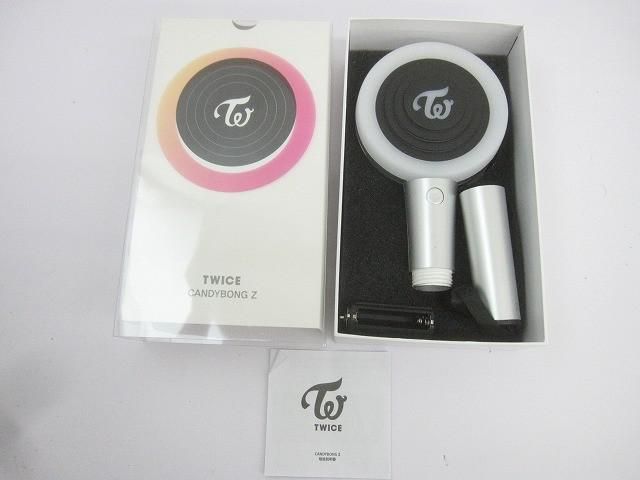 韓流 TWICE ペンライト CANDYBONG Z 中古品 - メルカリ