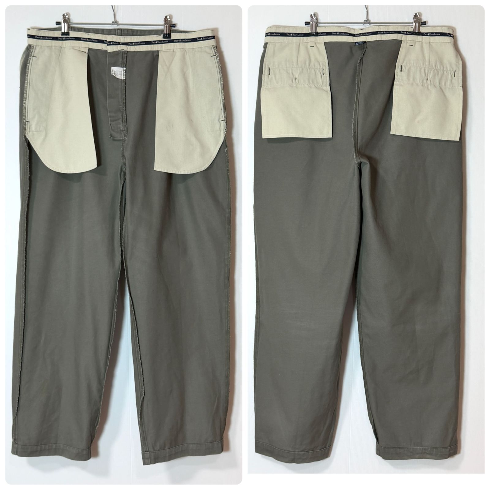 極太 90s Polo Ralph Lauren ポロラルフローレン W38L30 ANDREW PANT